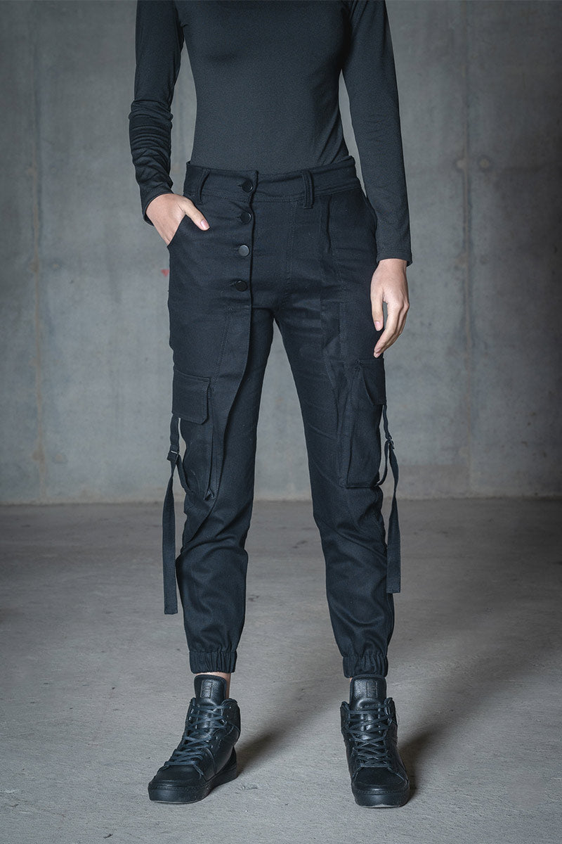 Pantalón Cargo Correas
